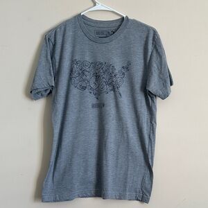 Gray Graphic Baseballism T-Shirt for Men